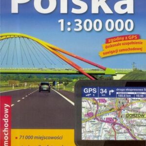 Atlas samochodowy 1:300 000 Polska 2019/2020