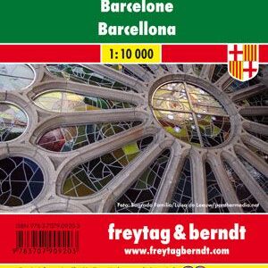 Barcelona city pocketmapa 1:10 000 Freytag & Berndt