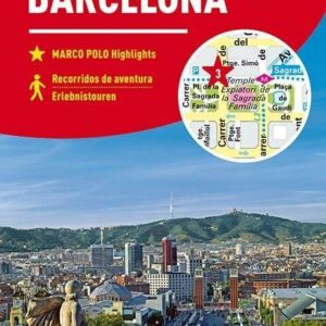 Barcelona. Marco Polo Cityplan. Mapa Turystyczna 1:12 000