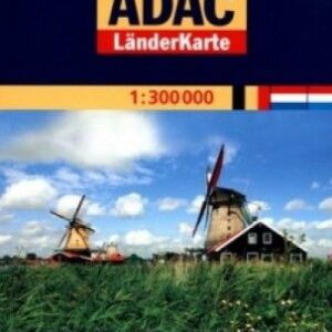 Benelux. ADAC LanderKarte 1:300 000