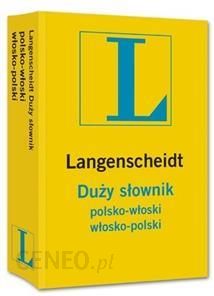 Duży słownik polsko-włoski włosko-polski