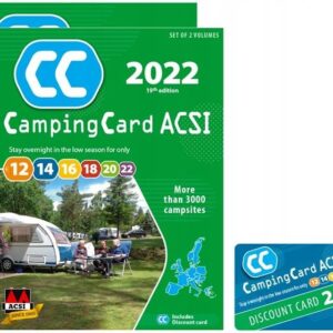 Europa Przewodnik CampingCard Acsi karta rab. 2022
