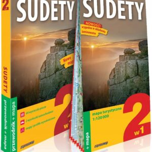 Explore! guide Sudety 2w1. Przewodnik + mapa