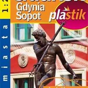 Gdańsk Gdynia Sopot 1:26 000 plan miasta laminowany