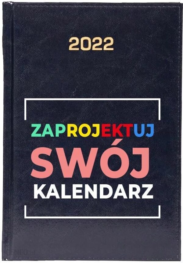 Kalendarz Planer Książkowy A5 2022 Twoje Logo