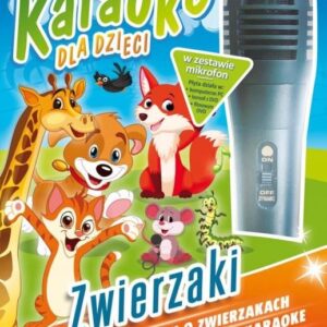 Karaoke dla dzieci Zwierzaki z mikrofonem (pc-dvd)