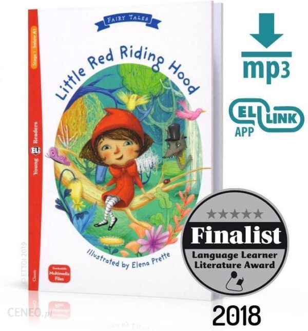 LA Little Red Riding Hood książka + audio online + video A1