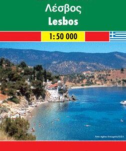 Lesbos mapa 1:50 000