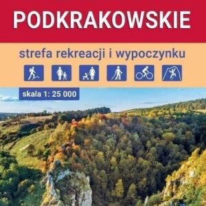 Mapa turystyczna - Dolinki Podkrakowskie 1:25 000