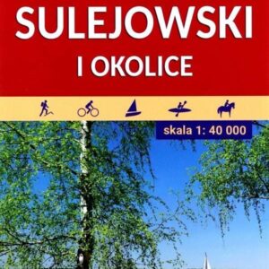 Mapa - Zalew Sulejowski i okolice 1:40 000