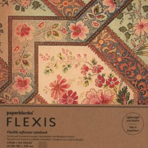 Notatnik Filigree Floral Ivory Flexis Ultra linia