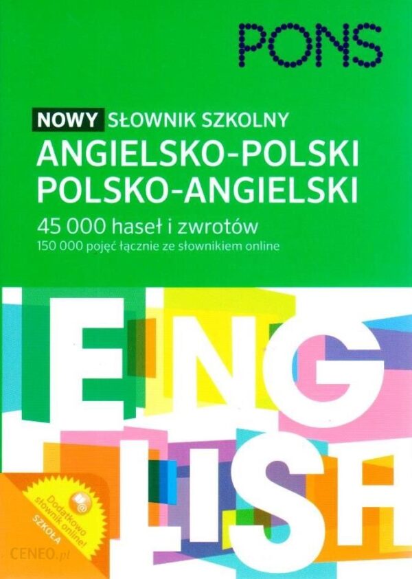 Nowy słownik szkolny angielsko-polski