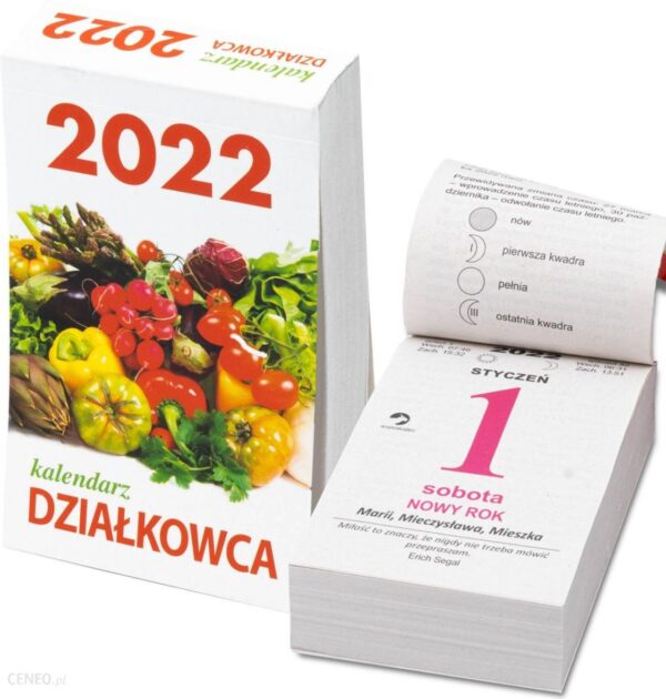 O-Press Kalendarz 2022 Zdzierak B7 Działkowca