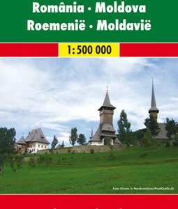 Rumunia mołdawia mapa 1:500 000