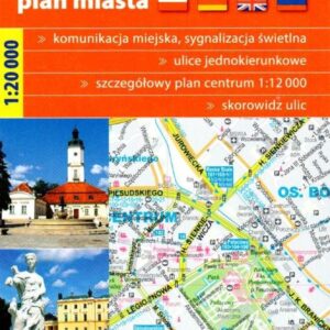 see you! in... Białystok. Plan miasta 1:20 000