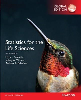 Statistics For The Life Sciences