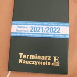 Terminarz Nauczyciela 2021/2022 Emka broszura zielony